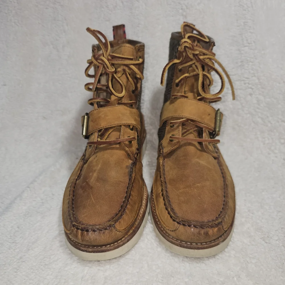 Polo Ralph Lauren Men's Brown Leather Boots